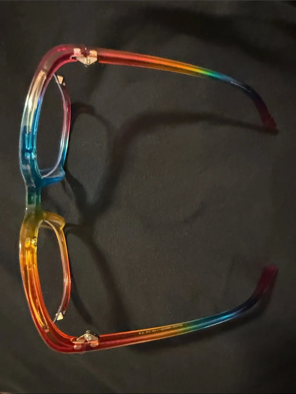 N/A rainbow glasses